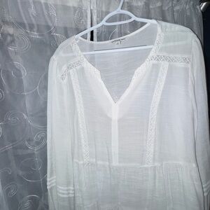 Zac & Rachel Classic White Top